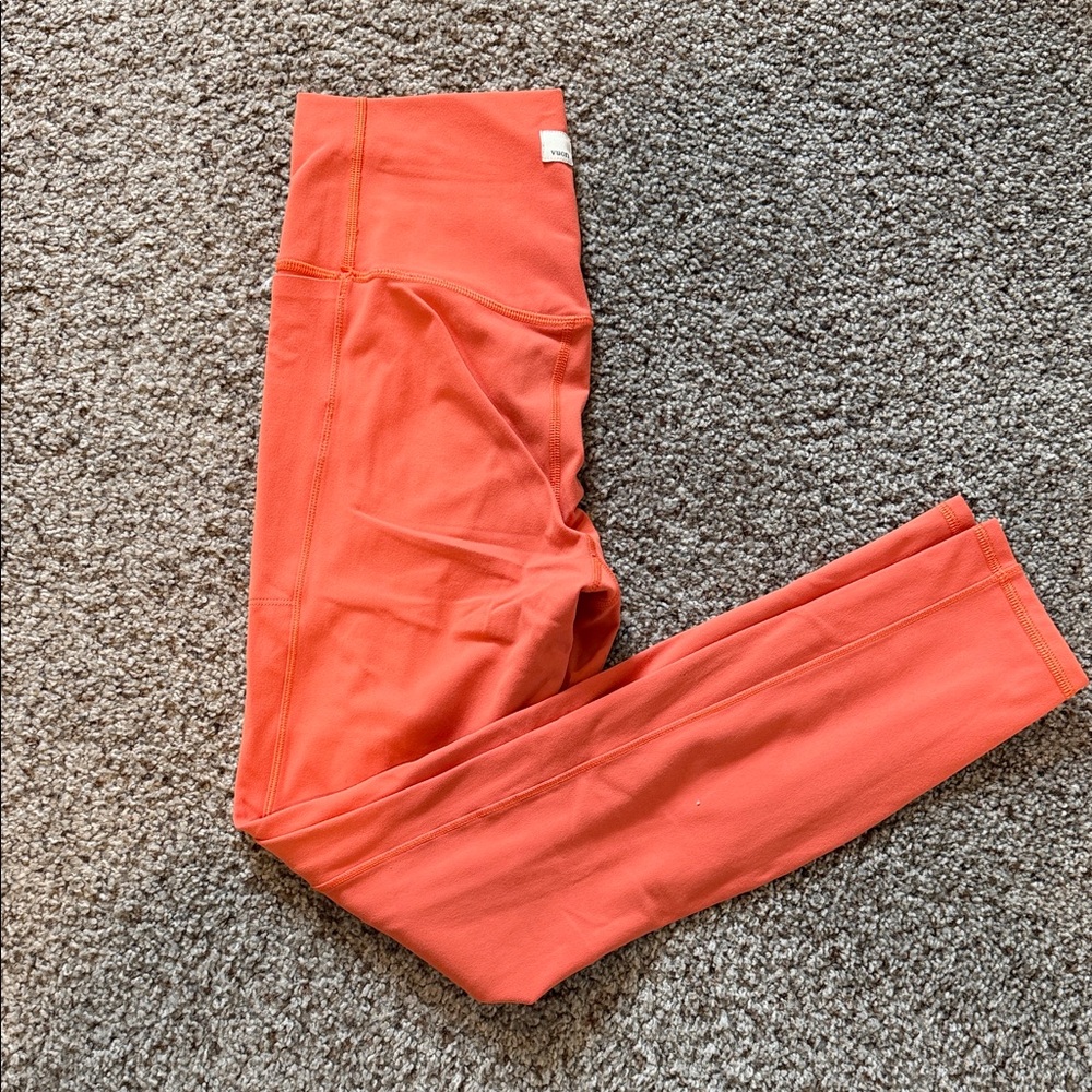 Vuori Orange Leggings